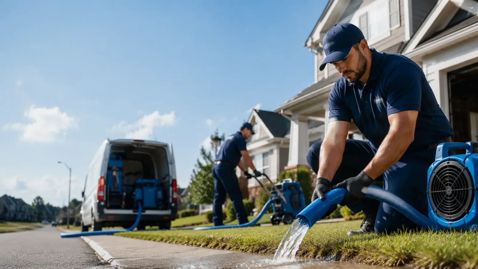 Flood Damage Restoration in Corning, OH